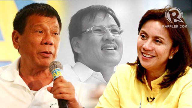 After Duterte tirade, Leni lets Jesse speak up for her: ‘The truth will prevail’