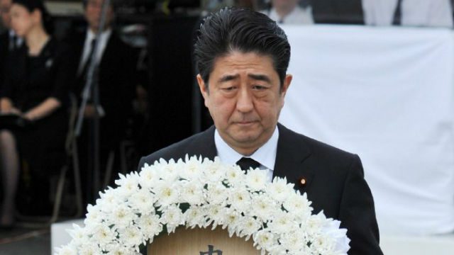 Abe sent message to war criminals memorial, organizers say