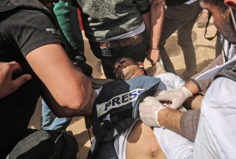 Palestinian journalist dies as Israel border clash toll rises to 9