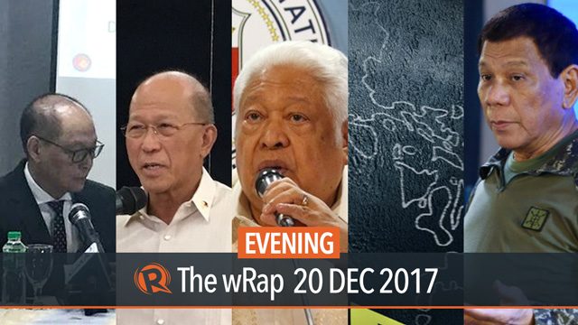Diokno on Duterte, Crime rate down, Tropical Depression Vinta | Evening wRap