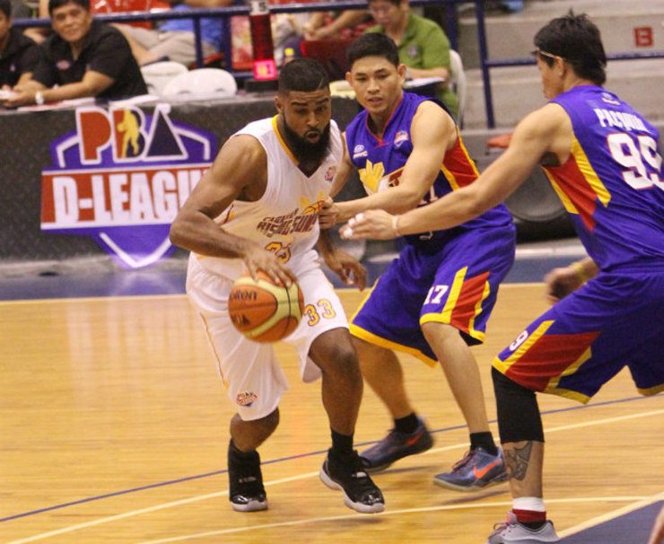 Moala Tautaa tallies a double-double (11 points, 11 rebounds), and Cagayan Valley remains undefeated in the PBA D-League Aspirants' Cup. Photo by Nuki Sabio/PBA Images