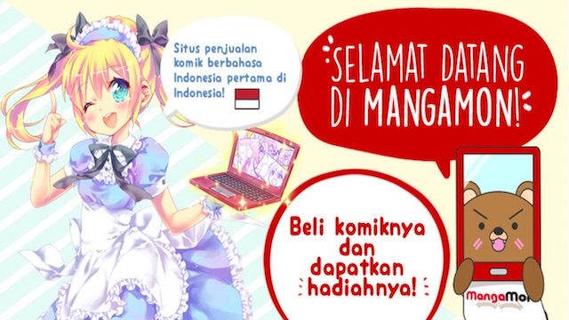 Situs penjualan komik digital MangaMon diluncurkan di Indonesia