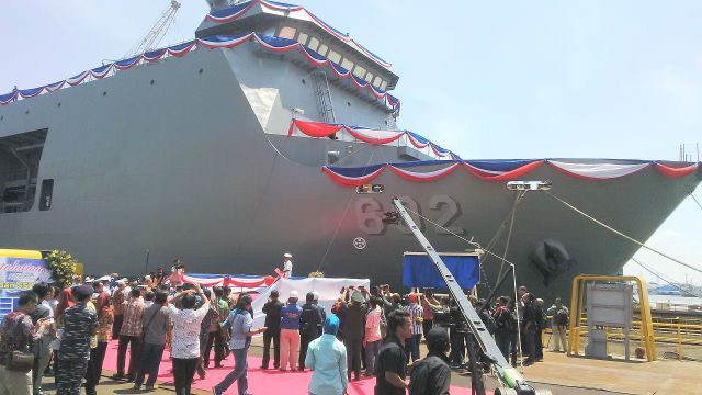 Indonesia serahkan kapal perang buatan PAL kepada Pemerintah Filipina