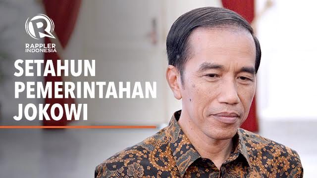 FOTO: Satu tahun Jokowi memimpin Indonesia