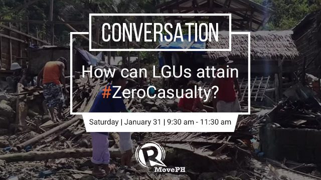 CONVERSATION: How can LGUs attain #ZeroCasualty?