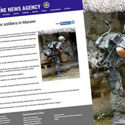 Philippine News Agency uses Vietnam photo in Marawi siege story