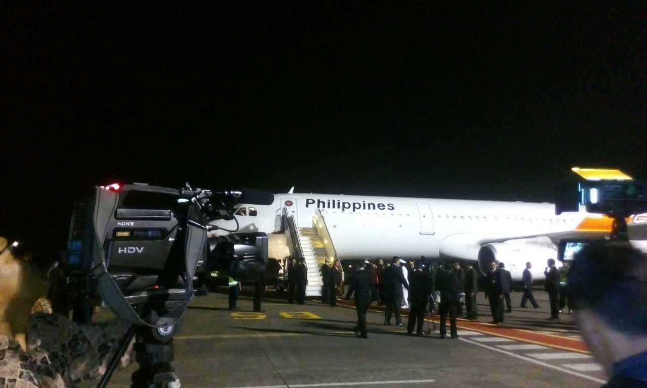 Duterte arrives in Indonesia