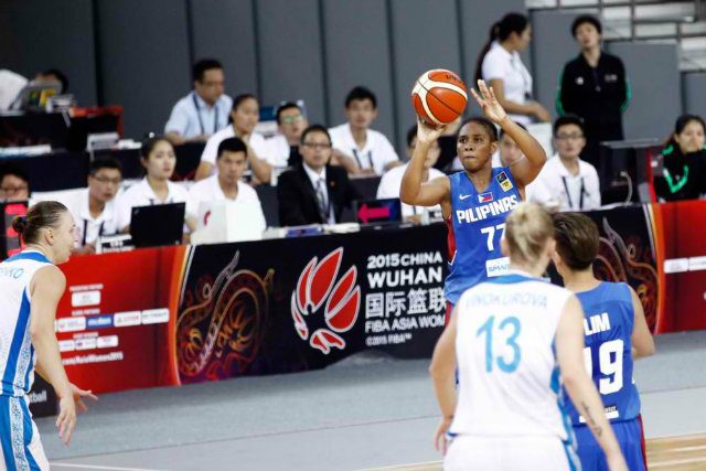 Merenciana Arayi has averaged 9.4 points at the 2015 FIBA Asia Women's Championship. Photo from FIBA.com 