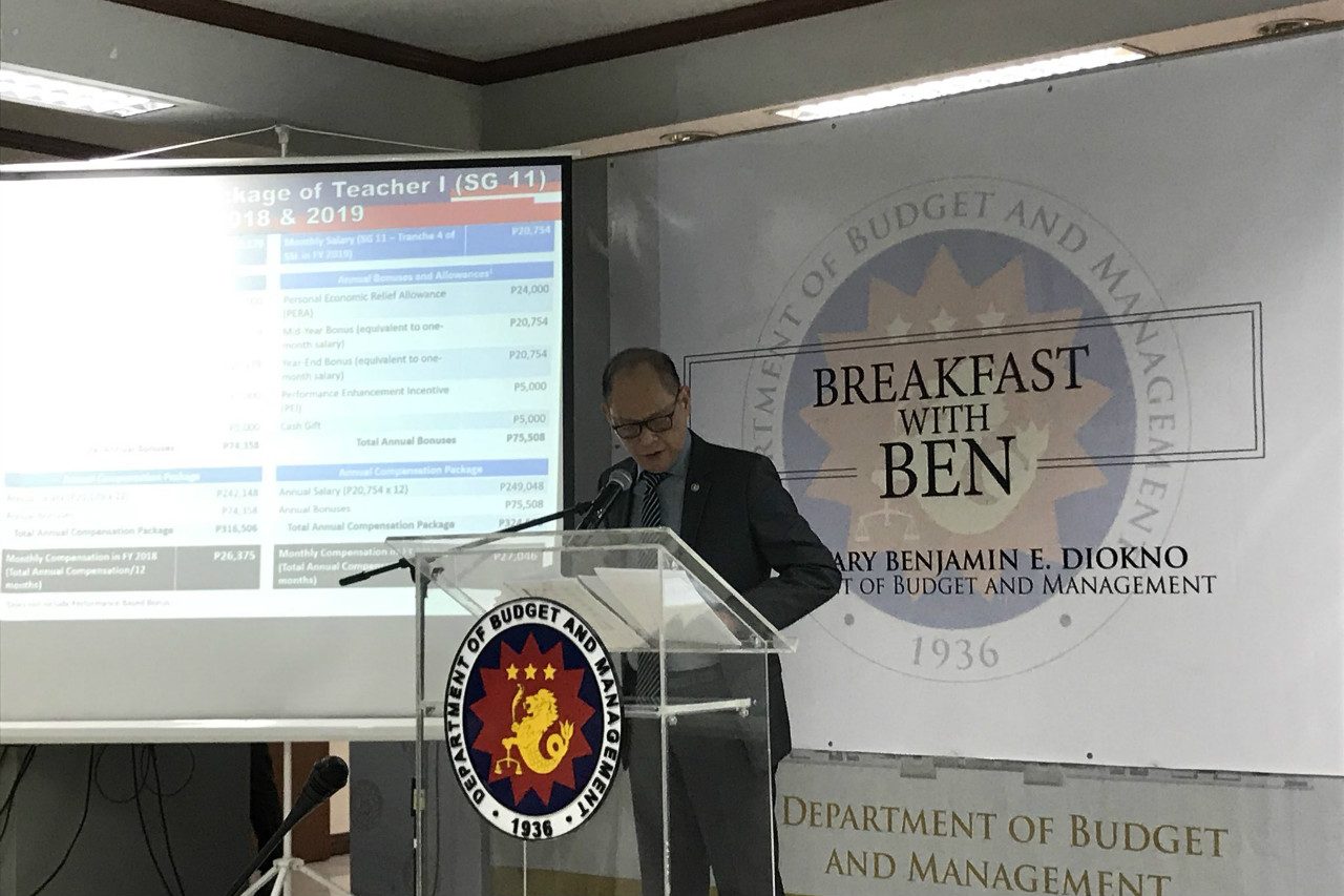 No budget for teachers’ salary hike in 2018 – Diokno