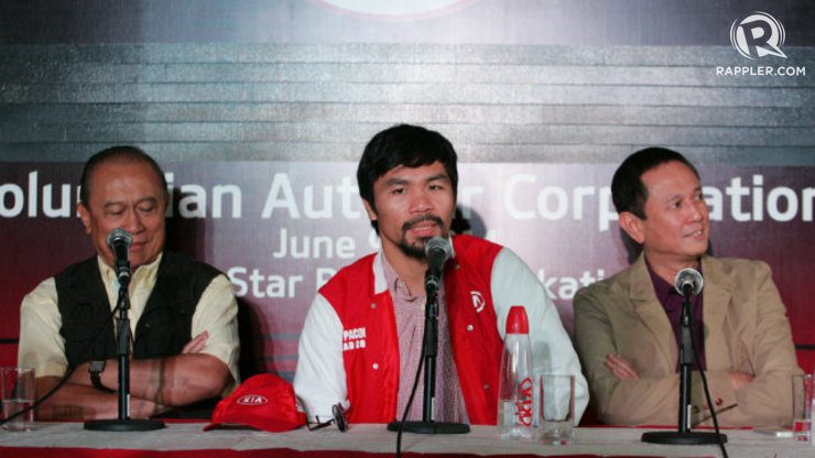 IN PHOTOS: Manny Pacquiao announced as KIA coach