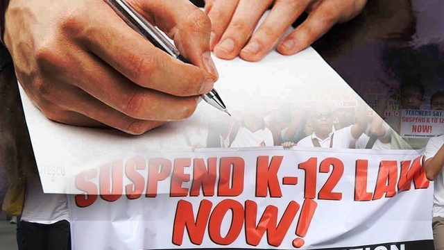 Negrenses to gather 500,000 signatures vs K to 12