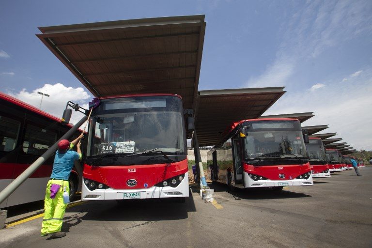 Chile accelerates transition to electric public transport