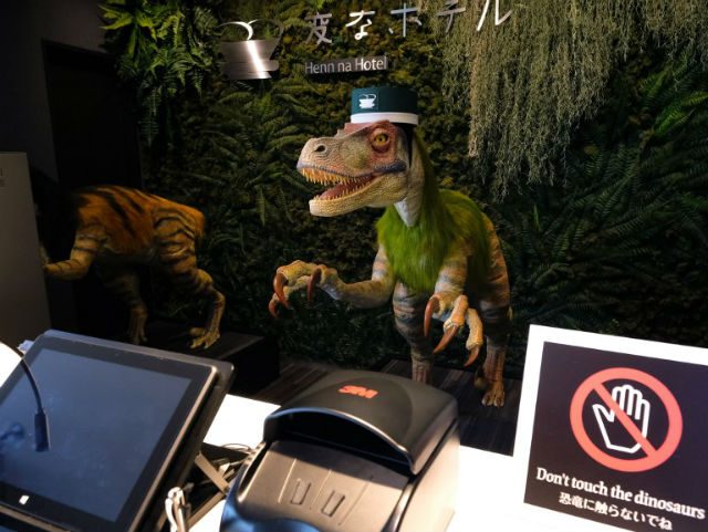 Robotel: Japan hotel staffed by robot dinosaurs
