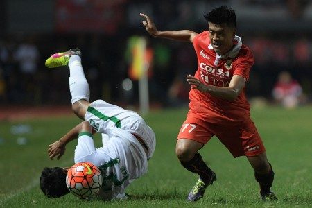 Timnas Indonesia ditahan imbang Persija tanpa gol