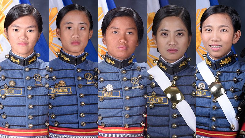 5 female cadets make it to top 10 of PMA Masidlawin Class of 2020
