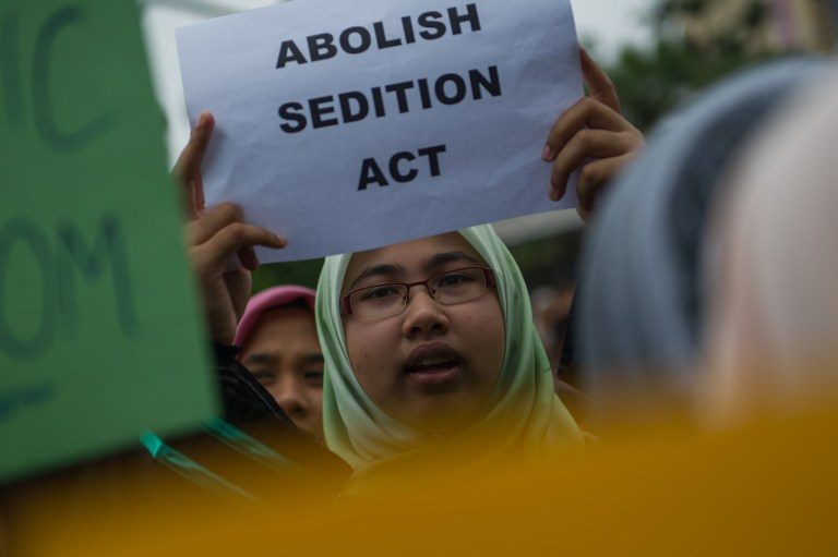 Malaysia’s Sedition Act crackdown ‘chilling’ free speech