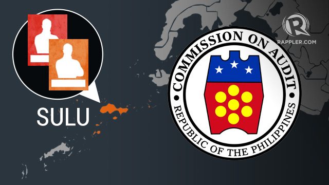 Sulu officials’ ‘epal’ signs on gov’t projects draw COA’s ire