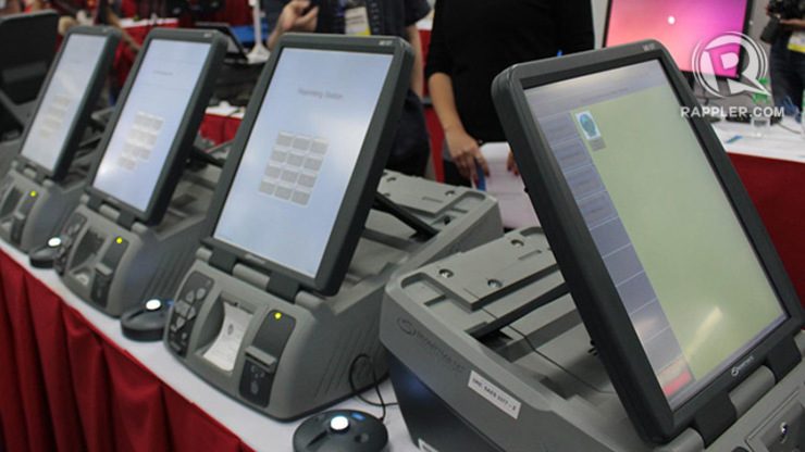 Smartmatic lone eligible bidder for touchscreen voting system