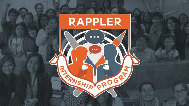 Rappler Internship Roster