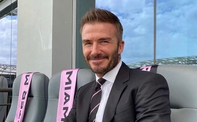 Beckham visits empty stadium as MLS club’s home debut delayed