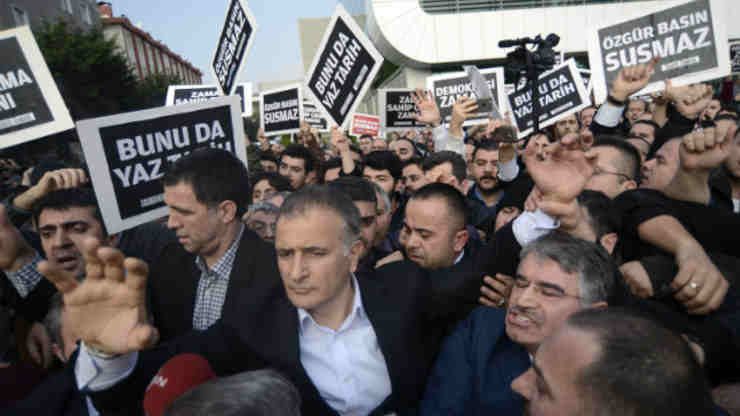 Turkey court arrests TV chief on ‘terror’ charges