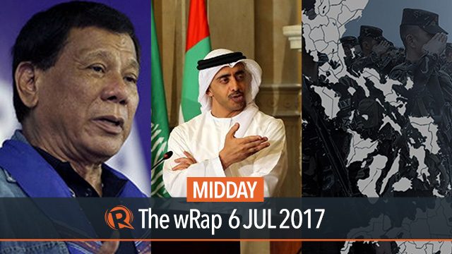 Supreme Court, Duterte, Gulf crisis | Midday wRap