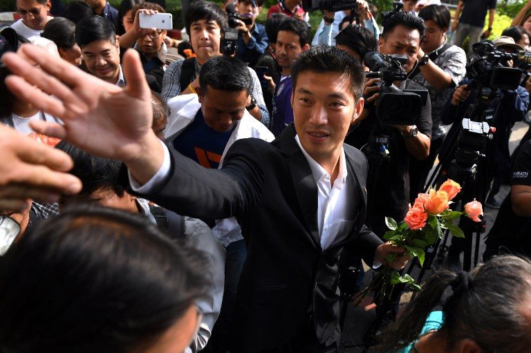 Rising Thai political star hit with sedition charges