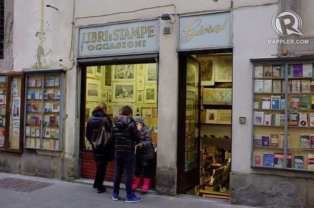 COOL SHOPS. Florence is full of old shops selling all kinds of hard-to-find items with their own histories 