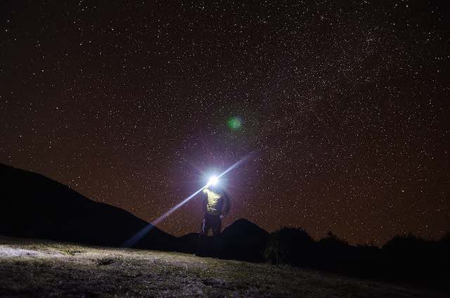 LIGHT. Starlight at the top of Mt Pulag. Photo by JP Alipio