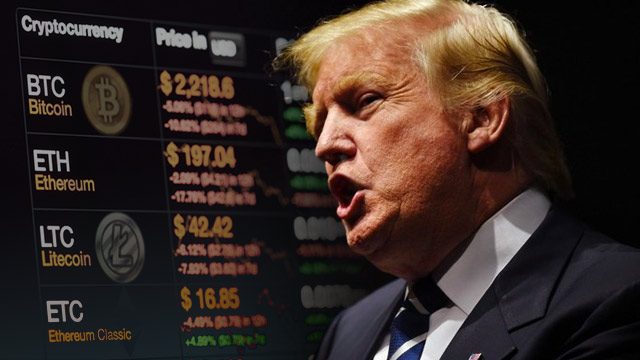 Trump says cryptocurrency is ‘not money’