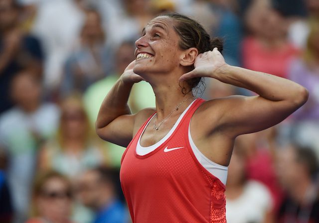 Tak diunggulkan, Roberta Vinci gulingkan Serena di semi final AS Terbuka