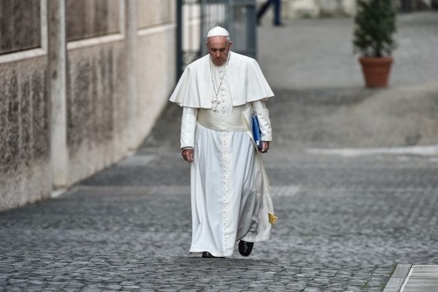 Pope says Church won’t budge on marriage stance