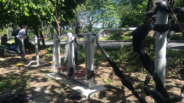 Sogo Group donates outdoor exercise equipment to UP Diliman