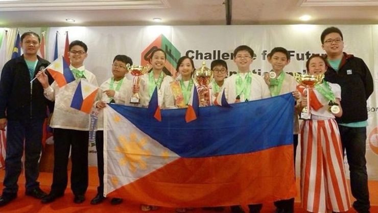 PH overall champion in Indonesian math contest