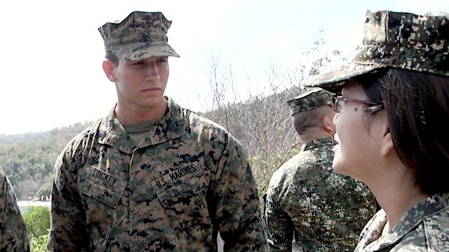 Sergeant Matthew Luckey of the US Marines 