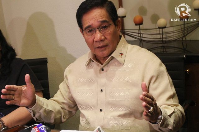 'NO NEED FOR ALARM.' National Security Adviser Hermogenes Esperon Jr will be vice-chairman of the powerful Anti-Terrorism Council. File photo by Manman Dejeto 