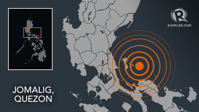 Magnitude 5.5 earthquake rocks Quezon province