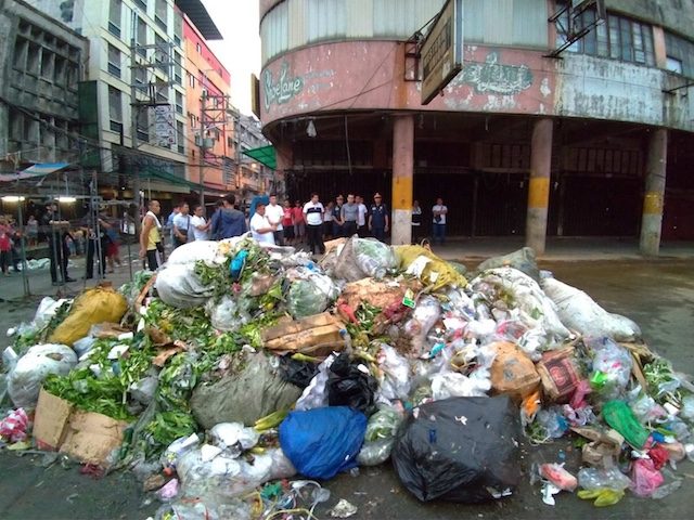 Vexed by trash, Isko Moreno evicts vendors from Divisoria main street