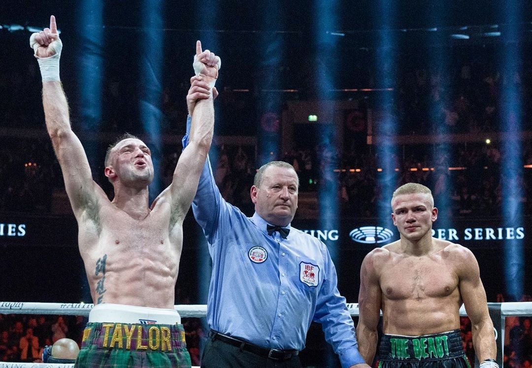 World champion Taylor calls boxing without fans ‘glorified sparring’