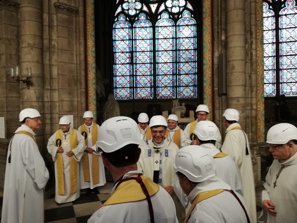 Paris’ Notre-Dame holds first Mass since devastating blaze