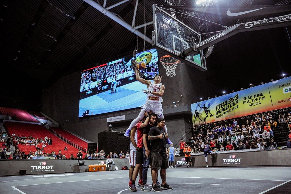 PH’s David Carlos nabs bronze in 3×3 World Cup slam dunk contest
