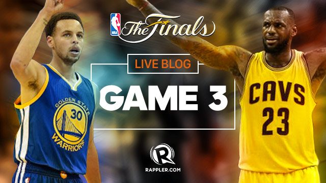 HIGHLIGHTS: Warriors vs Cavaliers NBA Finals Game 3