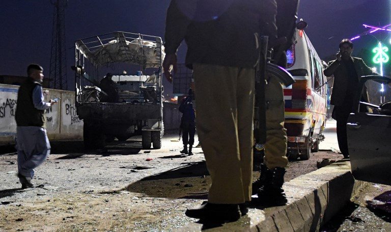 At least 6 killed in Pakistan suicide bombing
