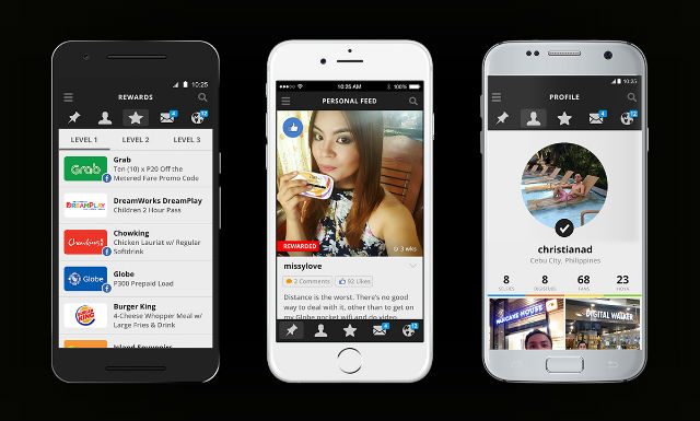 SOCIAL APP. Hoy! is a social network and an advertising platform combined  