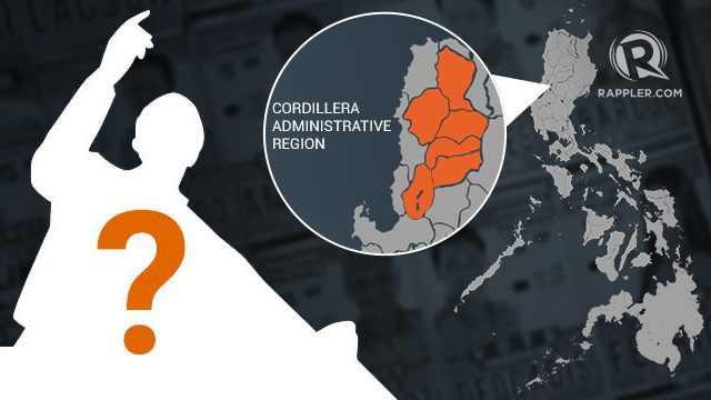 Who is running in the Cordillera Administrative Region | 2016 Elections