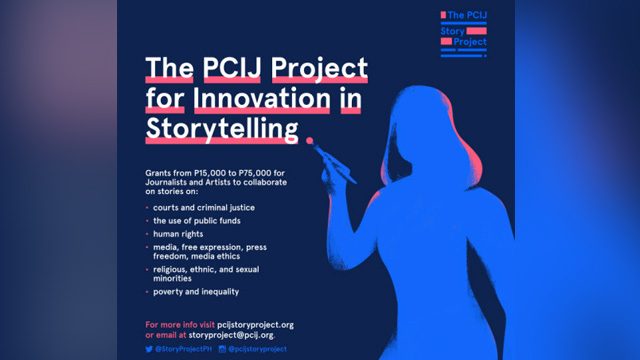 PCIJ launches project to support creative storytelling