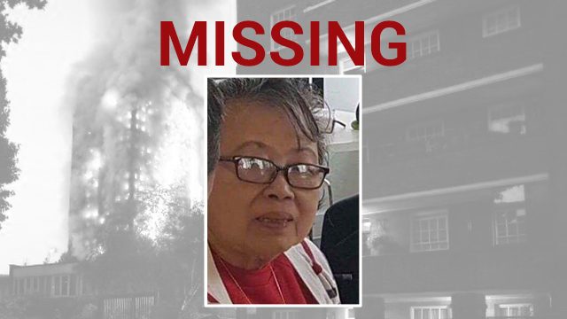 Search on for missing Filipina after London fire