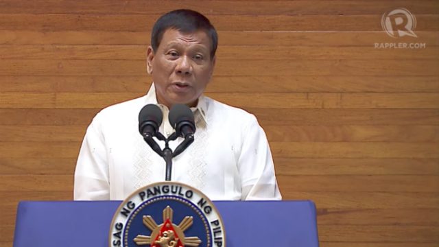 Duterte hits drug war critics: ‘Bakit kayo bilib diyan sa mga puti?’