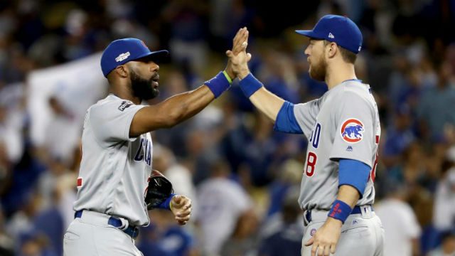 Baseball: Cubs one win away from World Series spot