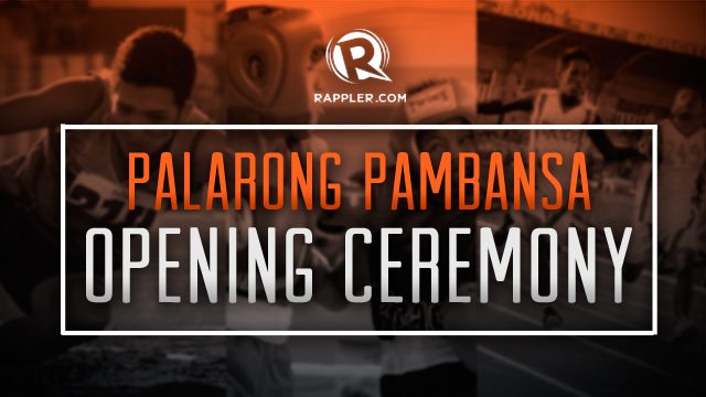 HIGHLIGHTS: Palarong Pambansa 2014 Opening Ceremony